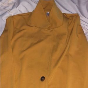 Mustard blazer